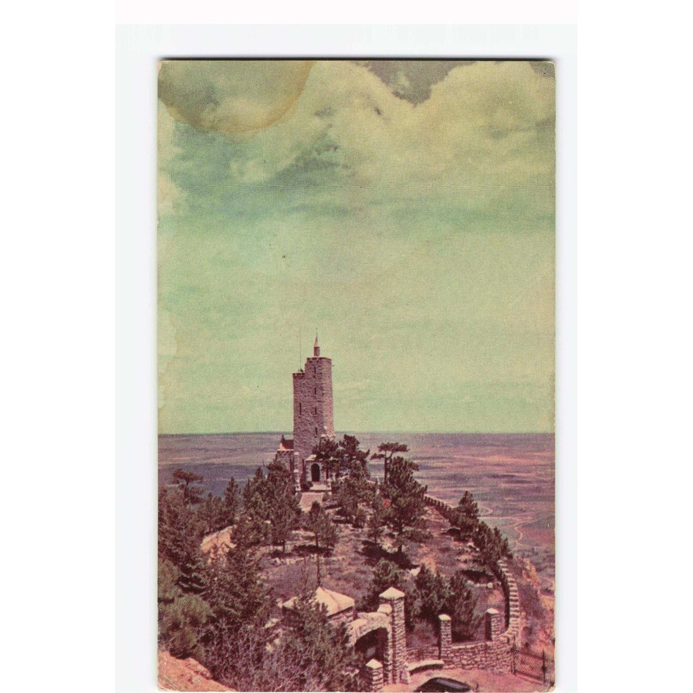 Will Rogers Shrine of the Sun Cheyenne Mountain Colorado Vintage Postcard P164